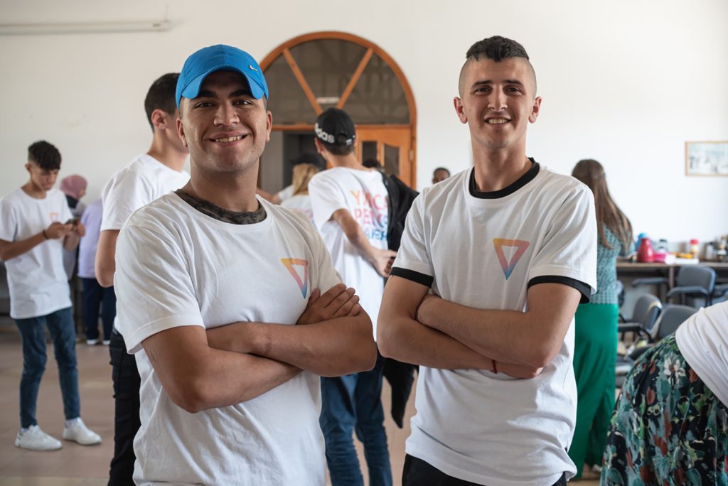 Suhaib ja Siraj, YMCA Peacemakers youth in Palestine