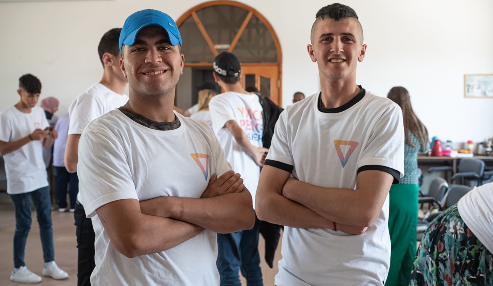Suhaib ja Siraj, YMCA Peacemakers youth in Palestine