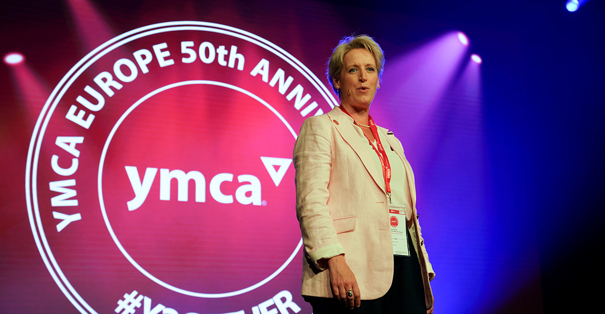 Emma Osmundssen, President of YMCA Europe at #Y2gether