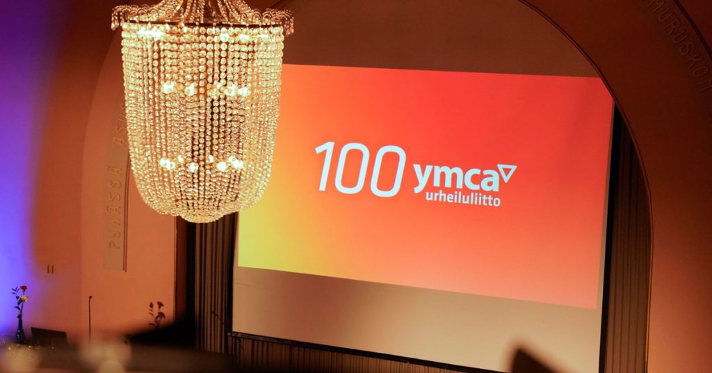 100 vuotias Suomen NMKY:n Urheiluliitto