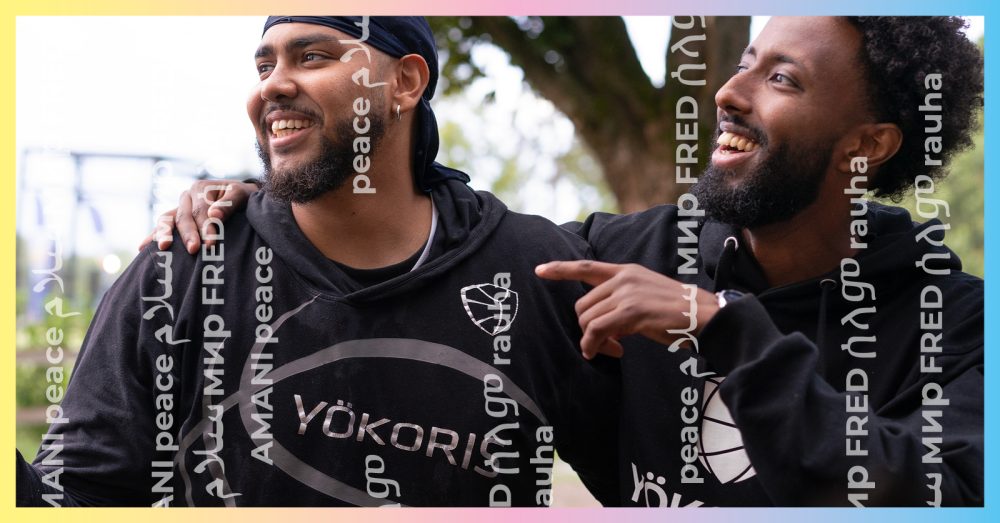 Maailma kylässä 2024 Peace and Sports -alue