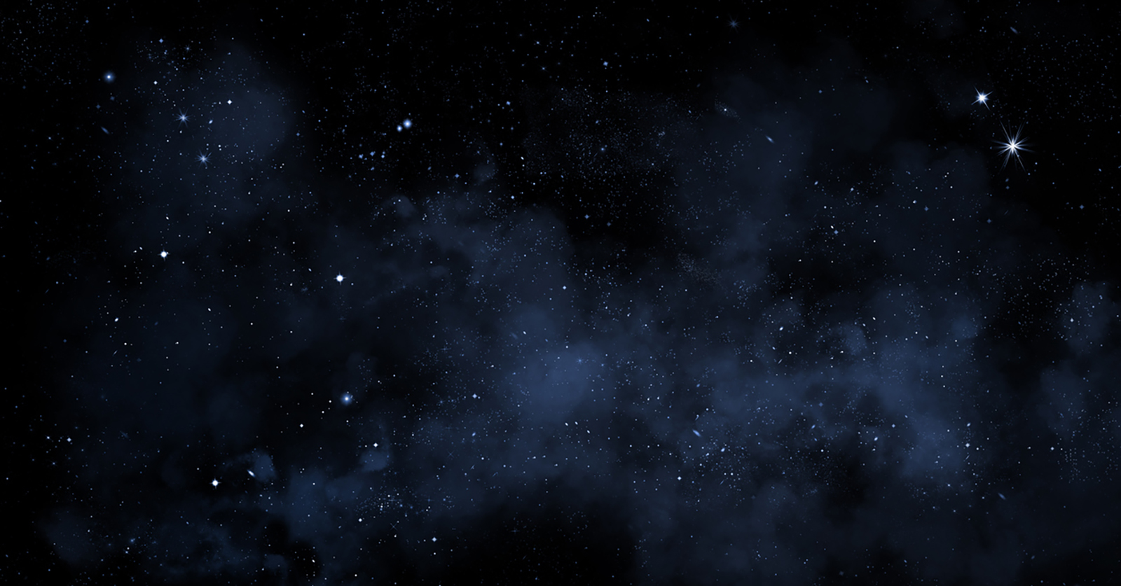 night sky with bright stars and blue nebula starry night sky illustration with stars and blue nebula